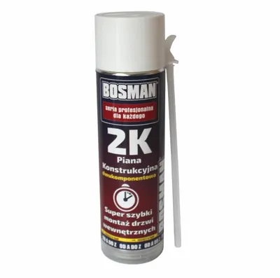 Zdjęcie produktu dla Piana Dwukomponentowa 2K Bosman 500ml