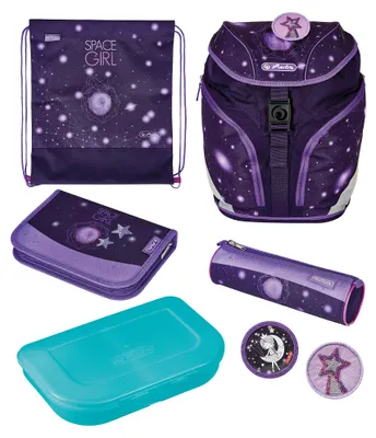 Produktbild von herlitz Schulrucksack SoftLight Plus "Space Girl"