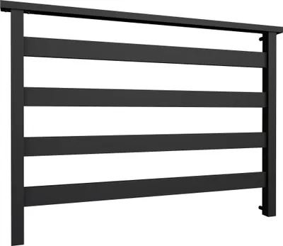 Obrázek produktu pro Francouzské balkonové zábradlí 150 cm AluBasic 7016 matný antracit