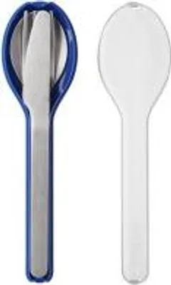 Image de cuillère pliable ellipse - bleu vif
