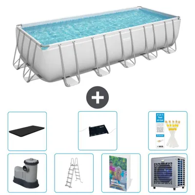Produktbild von Bestway Power Steel Rechteckig - 640x274x132 cm - 8-teilig  S524
