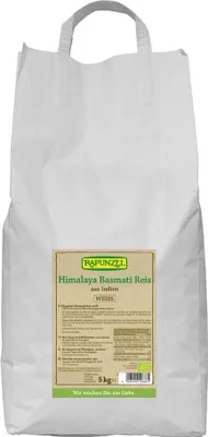 Image de Riz Basmati de l'Himalaya - blanc 5Kg