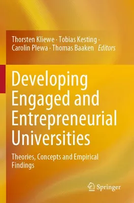 Immagine prodotto di Developing Engaged and Entrepreneurial Universities