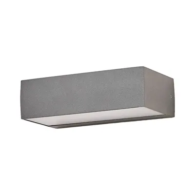 Produktbild von Lucande LED-Außenwandlampe Lissi, 21 cm, anthrazit, IP54