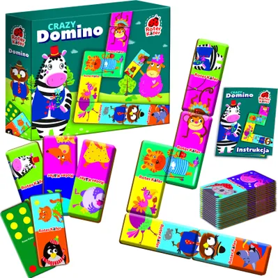 Produktbild von Roter Kafer – Crazy Domino – Domino für Kinder von 3 bis 5 Jahren