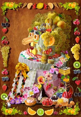 Immagine prodotto di Puzzle Bluebird Puzzlepiel La Cantatrice Gâteau Arcimboldo - 1000 Teile