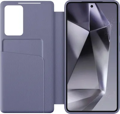 Produktbild von Handyhülle mit Klappe für Galaxy S26 Ultra, Tech-Protect Smart Wallet, Violett