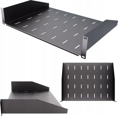 Obrázok produktu pre Serverová polica Stalflex 19" 2U 350mm - Serverová skriňa Vyrobené