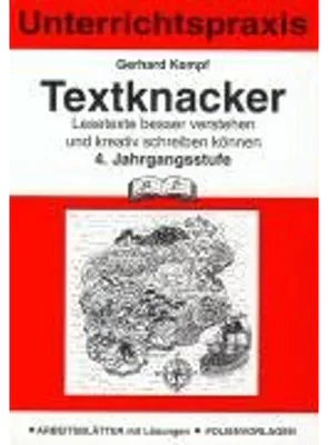 Produktbild von Textknacker. 4. Jahrgangsstufe