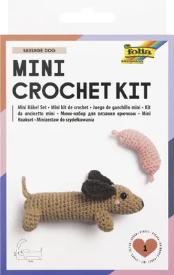 Productafbeelding van folia Mini-haakset "WORSTHOND"