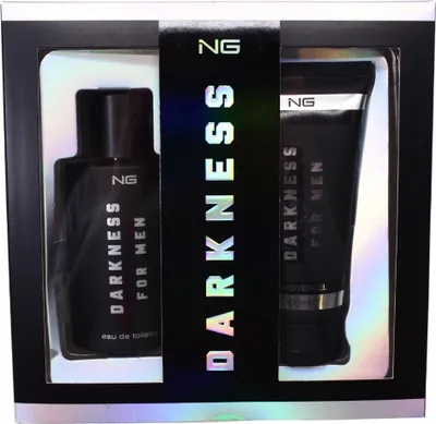 Obrázok produktu pre NG PERFUMES NG Darčeková sada pre mužov, toaletná voda a sprchový gel, Darkness