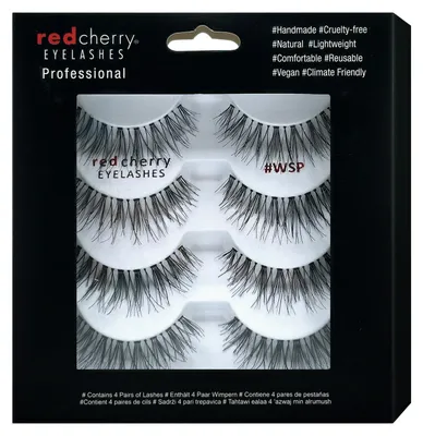 Produktbild von Red Cherry Eyelashes Professional Echthaarwimpern WSP - 4 Pairs