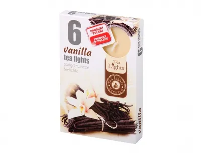 Immagine prodotto di Candela da tè profumata Nohel Garden VANILLA 6 pezzi