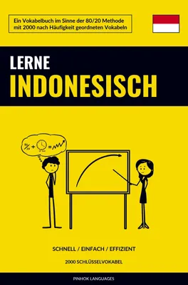 Produktbild von Lerne Indonesisch - Schnell / Einfach / Effizient