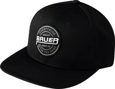 Produktbild von Bauer Twill Snapback Hat - schwarz Senior