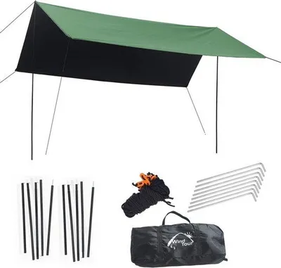 Produktbild von Famanu Multifunktionale Outdoor-Tarp mit UV-Schutz und wasserdicht - leichtgewichtig