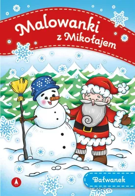 Imagen del producto de Dibujos para colorear: Papá Noel. El muñeco de nieve