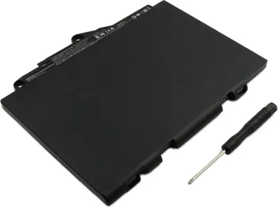 Image de Avizar, Batterie Li-Polymer 11.4V 3700mAh pour ordinateur portable HP EliteBook 725 G3 / 820 G3, noir