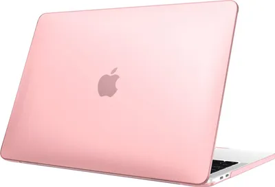 Produktbild von Fintie Hülle Kompatibel mit MacBook Pro 13 Zoll M2/M1 (2022-2016) A2338/A2289/A2251/A2159/A1989/A1706/A1708, Ultradünne Hartschale Schutzhülle Kompatibel mit MacBook Pro 13", Rosa(Matt)