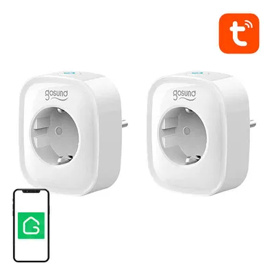 Image de Prise Wifi intelligente Gosund Sp1, 2 pièces (Two-Pack), 16A, Tuya
