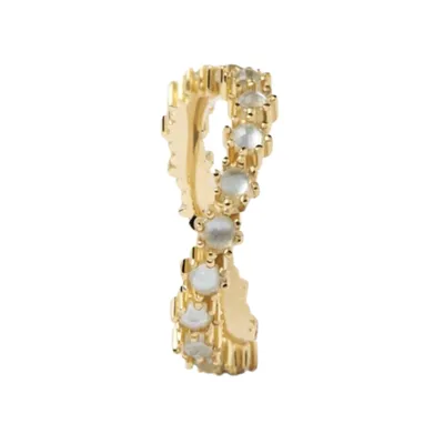 Produktbild von PDPAOLA Ring BLUE TIDE Sterlingsilber gold