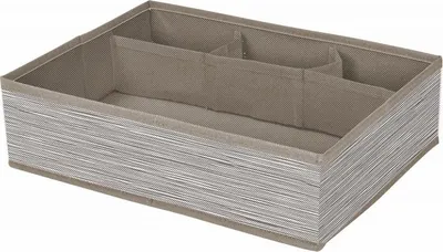 Image de Boxstorage 4 Gitter 33X23.5X9Cm Beige Tex