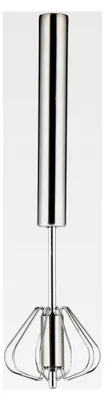 Produktbild von Edelstahl Handquirl mit Getriebe 23cm