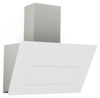 Obrázek produktu pro Klarstein SleekAir digestoř - 60 cm šikmá digestoř, 686 m³/h, energetická účinnost A++, dotykový ovládací panel, LED osvětlení 2700-6500 K, dvojité větrání, bílý