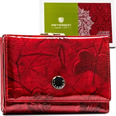 Produktbild von Damen Ledergeldbörse PTN 15-09-BFBC-8263 Rot