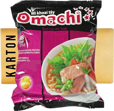 Produktbild von Omachi Mi Heo Instantnudeln Schwein Geschmack 30x79g