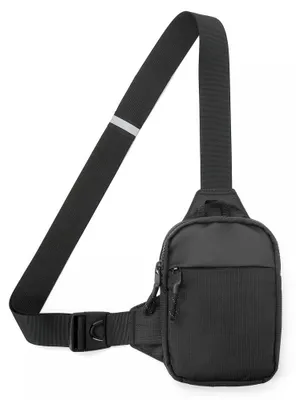 Image de Solidchoice - Sac bandoulière étanche pour hommes et femmes, noir