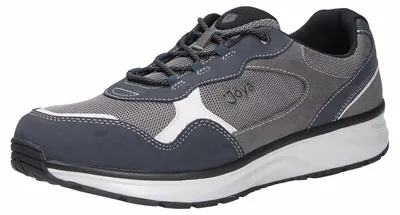 Produktbild von Joya Tony III Blue-Grey Sneaker, Nubuk-/ Veloursleder und Textil, Active - Sohle JY563A 42 1/3