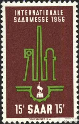 Produktbild von Briefmarken Saarland 1956 Mi 368 (kompl.Ausg.) gestempelt Saarmesse 1956