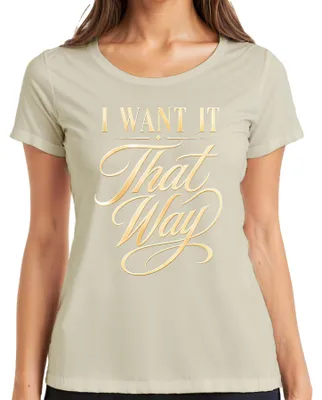 Immagine prodotto di "I WANT IT That Way" – Canzone, Concerto, Testo, Tournée, Dichiarazione, Ironia. Maglietta da uomo e da donna, motivo: natura, taglia XL