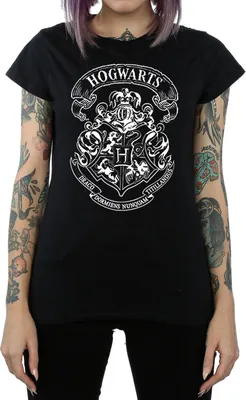 Produktbild von Harry Potter - T-Shirt für Damen BI436 (S) (Schwarz)