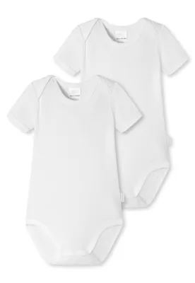 Produktbild von Schiesser Babys Unisex 2PACK Bodies 1/2 98 weiss Pack (Mehrfach)