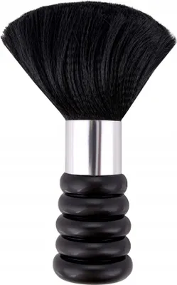 Produktbild von Ponik’s Nackenpinsel, Friseur Bürste – Haarschneide, Nackenwedel, Pinsel, Haarpinsel, Hals und Nacken, Frisör Zubehör – zum Wegfegen der Haare nach dem Schneiden