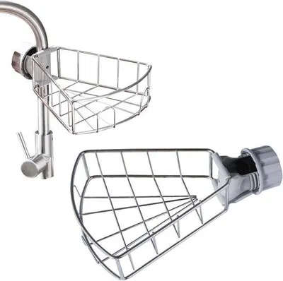 Produktbild von Schwammhalter Caddy Organizer - Edelstahl Aufbewahrung für Küche & Badezimmer