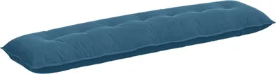 Zdjęcie produktu dla vidaXL Poduszka na plecy niebieska 200 x 50 cm tkanina sztruksowa