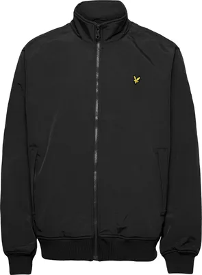 Image de Lyle & Scott Fleece Lined Funnel Jacket Noir - Grand L
