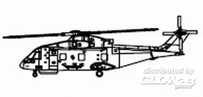 Produktbild von Trumpeter EH-101 (3 Flugzeuge) 1:350, 06265