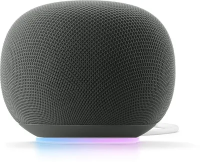 Obrázok produktu pre Google Home Speaker, Oválny, Čierna, Hazel, Plast, Káblový a bezdrôtový, Wi-Fi 6 (802.11ax)