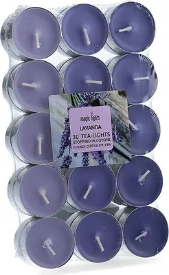 Zdjęcie produktu dla Świece zapachowe Magic Lights Wosk lawendowy