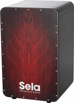 Obrázek produktu pro Sela SE 046 CaSela Black/Red Dragon Dřevěný cajon