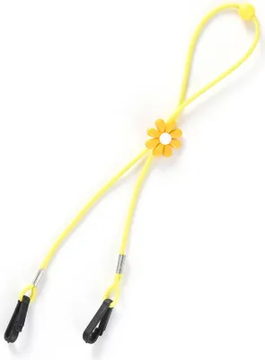 Produktbild von Verstellbare nicht rutschfeste Cartoon-Gesichtsbedeckungshalter-Seilleitungskabel Lanyard-Gelb
