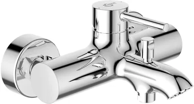 Image de Ideal Standard robinetterie de bain Ceraline apparente, saillie 119-126mm BC199AA chrome