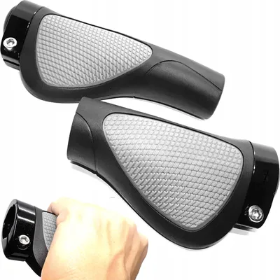 Produktbild von Velo IB-HLG311-02 CZSZ Lenkergriffe Ergonomisch Kraton 95/130mm