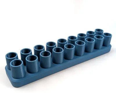 Immagine prodotto di Portapenne per bambini - 18 scomparti, colore azzurro pastello