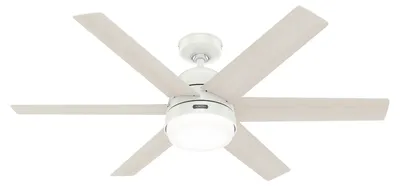 Immagine prodotto di Ventilatore da soffitto a risparmio energetico con luce e telecomando Arete Bianco 132 cm