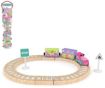 Productafbeelding van Ik ben dol op de Holzeisenbahn - BFF Princess Treinset